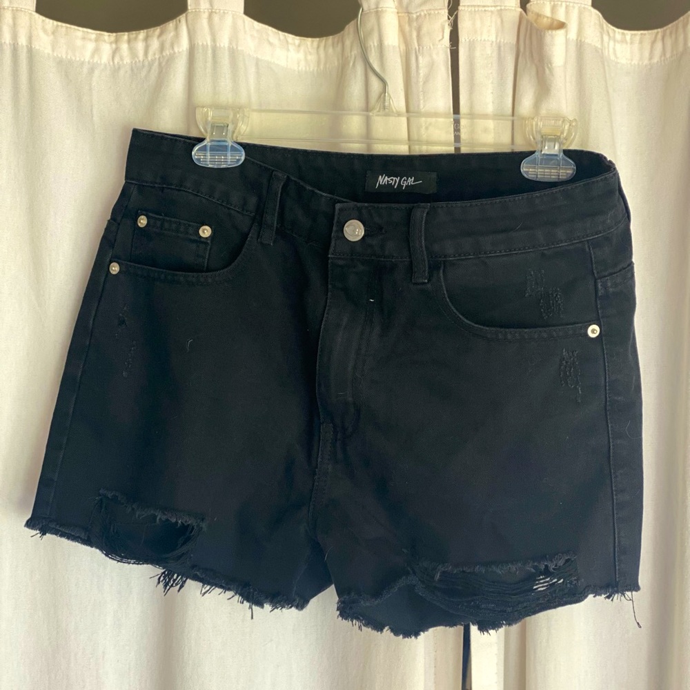 NASTY GAL NEW WITH TAGS black shorts